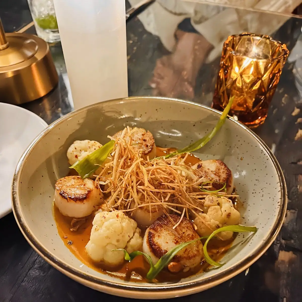 Pan Seared Diver Scallops