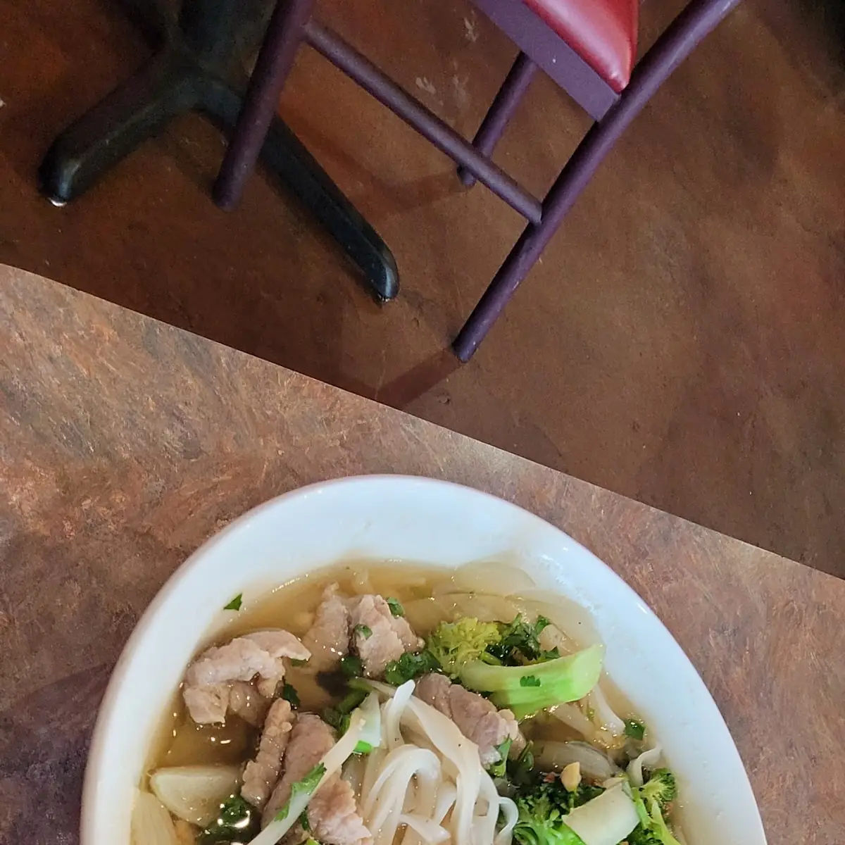 Simple Noodle Soup with Beef