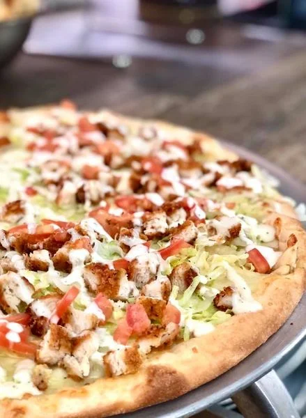 Chicken Bacon Ranch Pizza