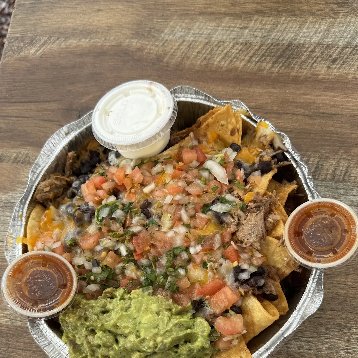 Carnitas Nachos Supreme