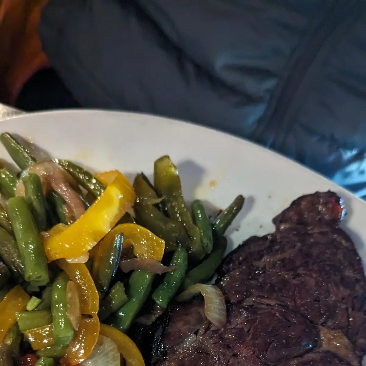 Steak and Green Beans