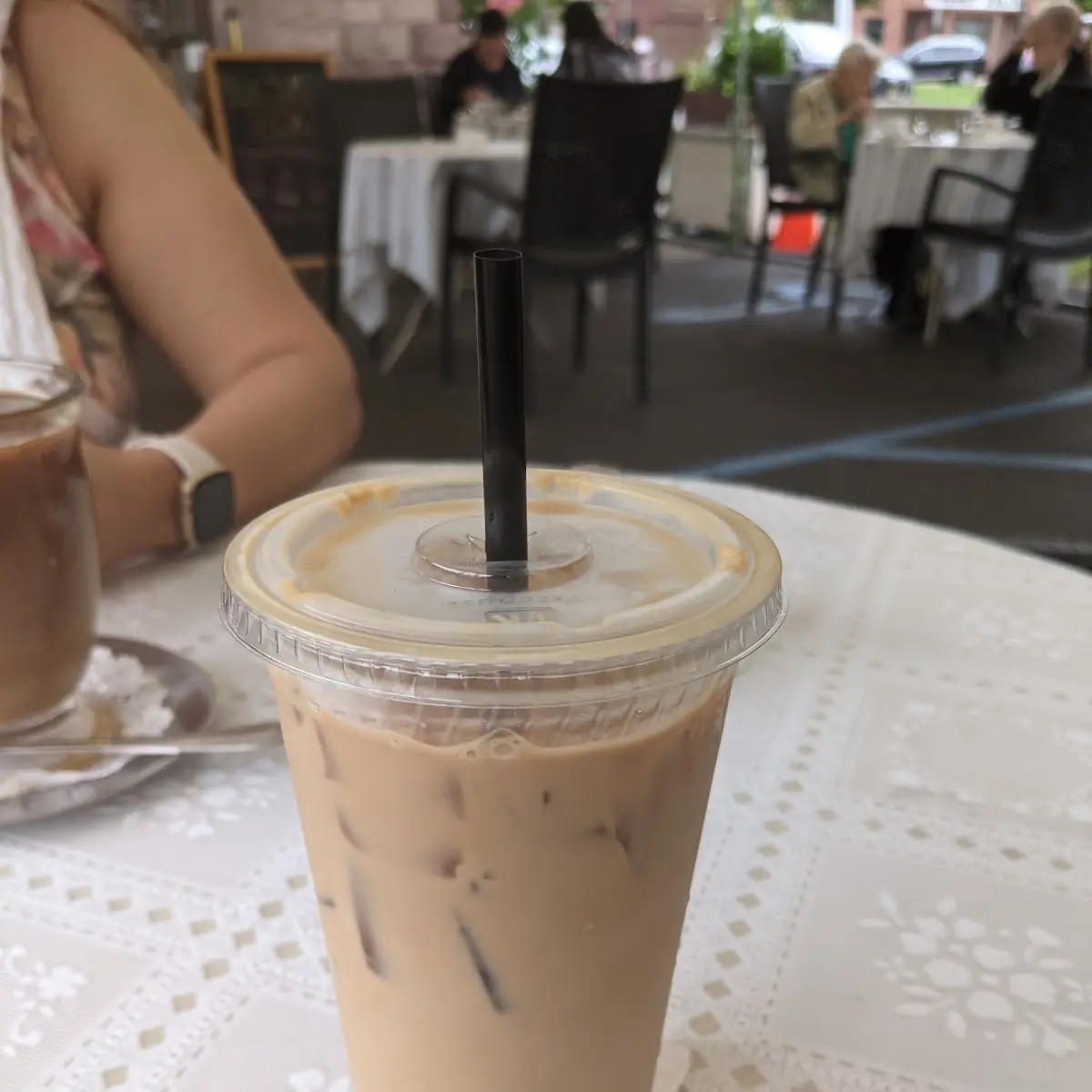 Iced Cafe Au Lait