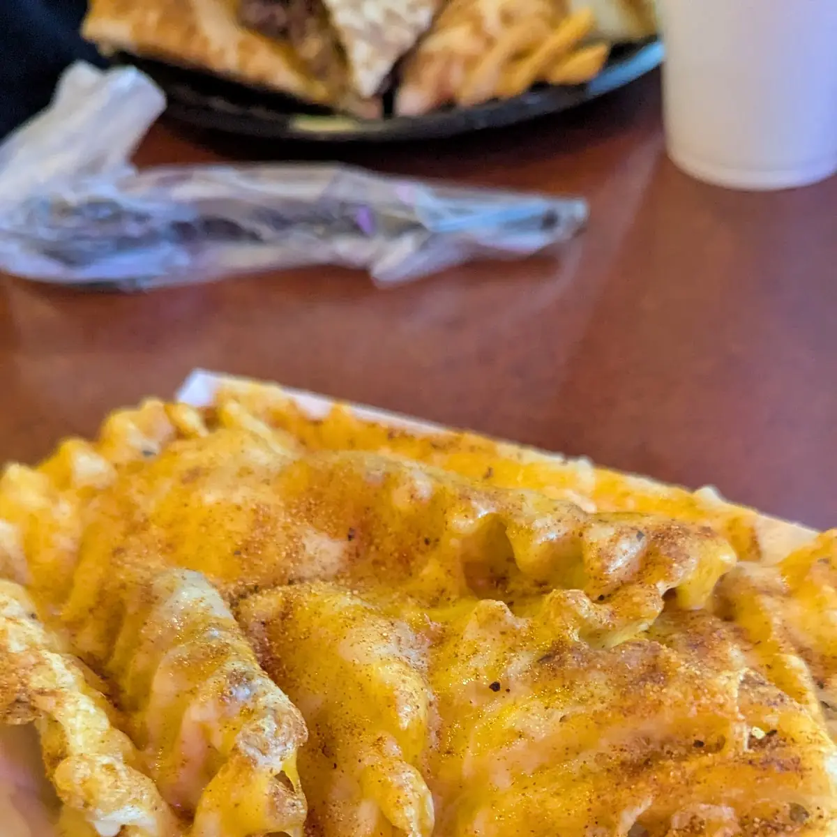 chz Waffle Fries Side