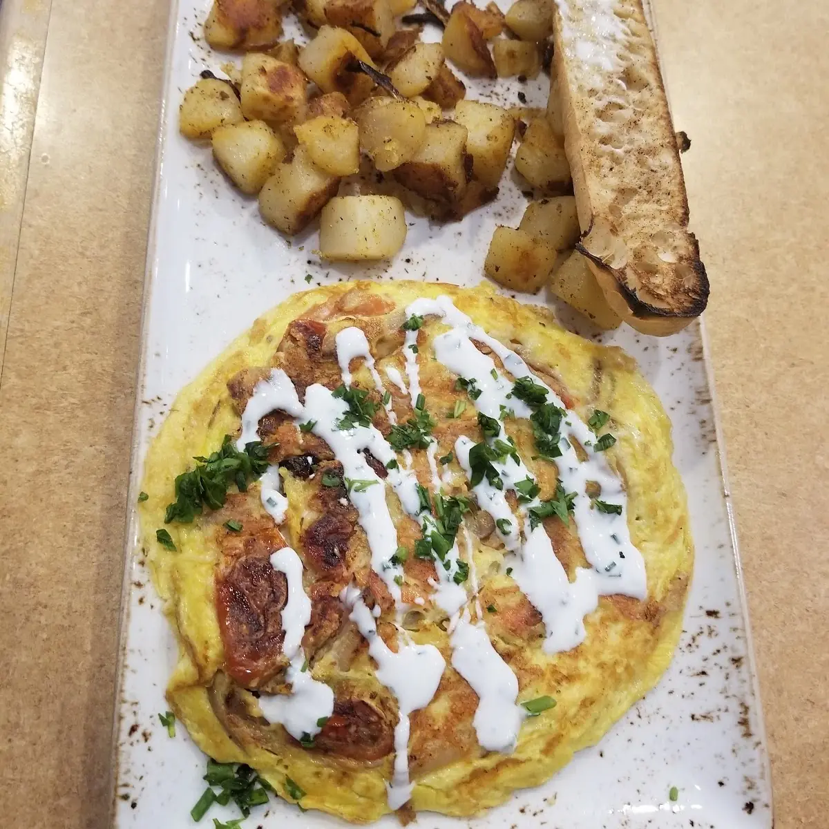 Smoked Salmon Frittata