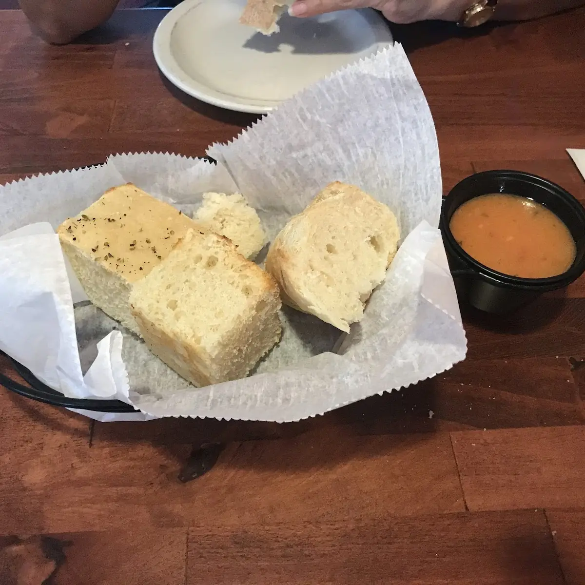 Bread and Dipping Sauce