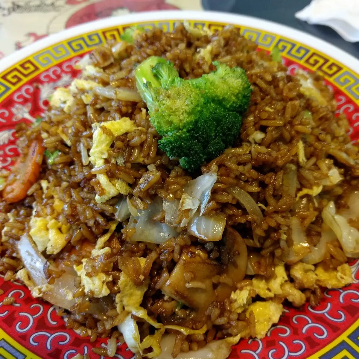 Vegetable Fried Rice with Extra Egg