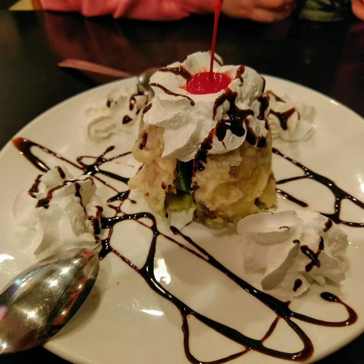 Green Tea Fried Ice Cream