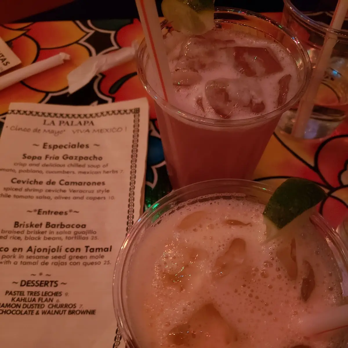 Mezcalotón & Strawberry Margarita