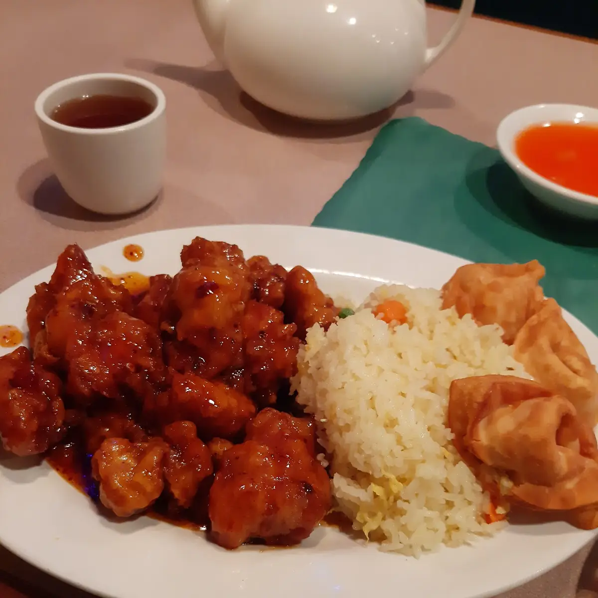 Combination Orange Chicken