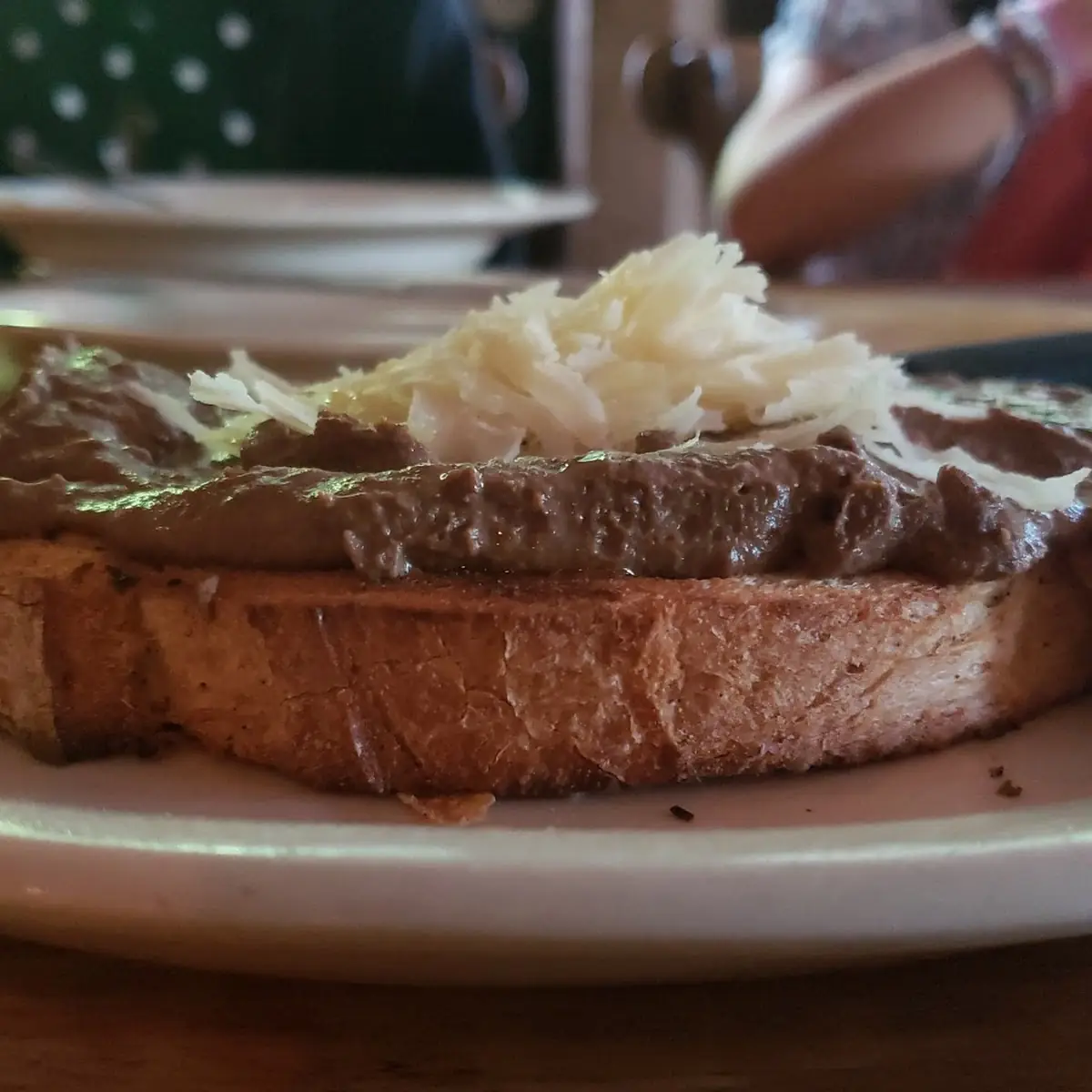 Chicken Liver Pate Bruschetta