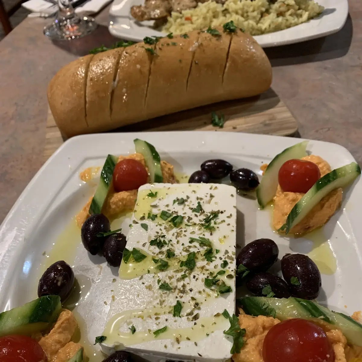 Feta Cheese & Olive Plate
