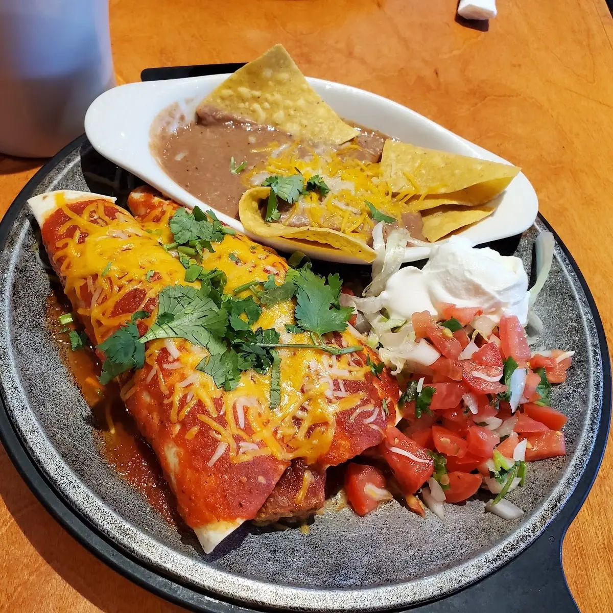 Chorizo Eggs Enchiladas