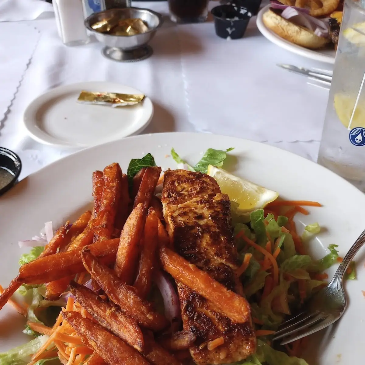 Blackened Salmon Salad