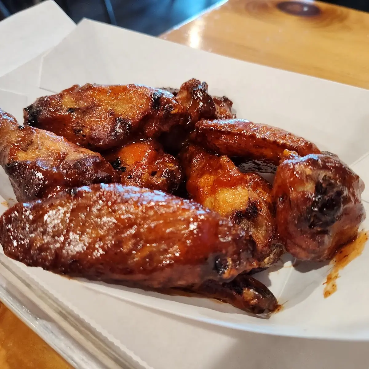 Smoked BBQ Chicken Wings