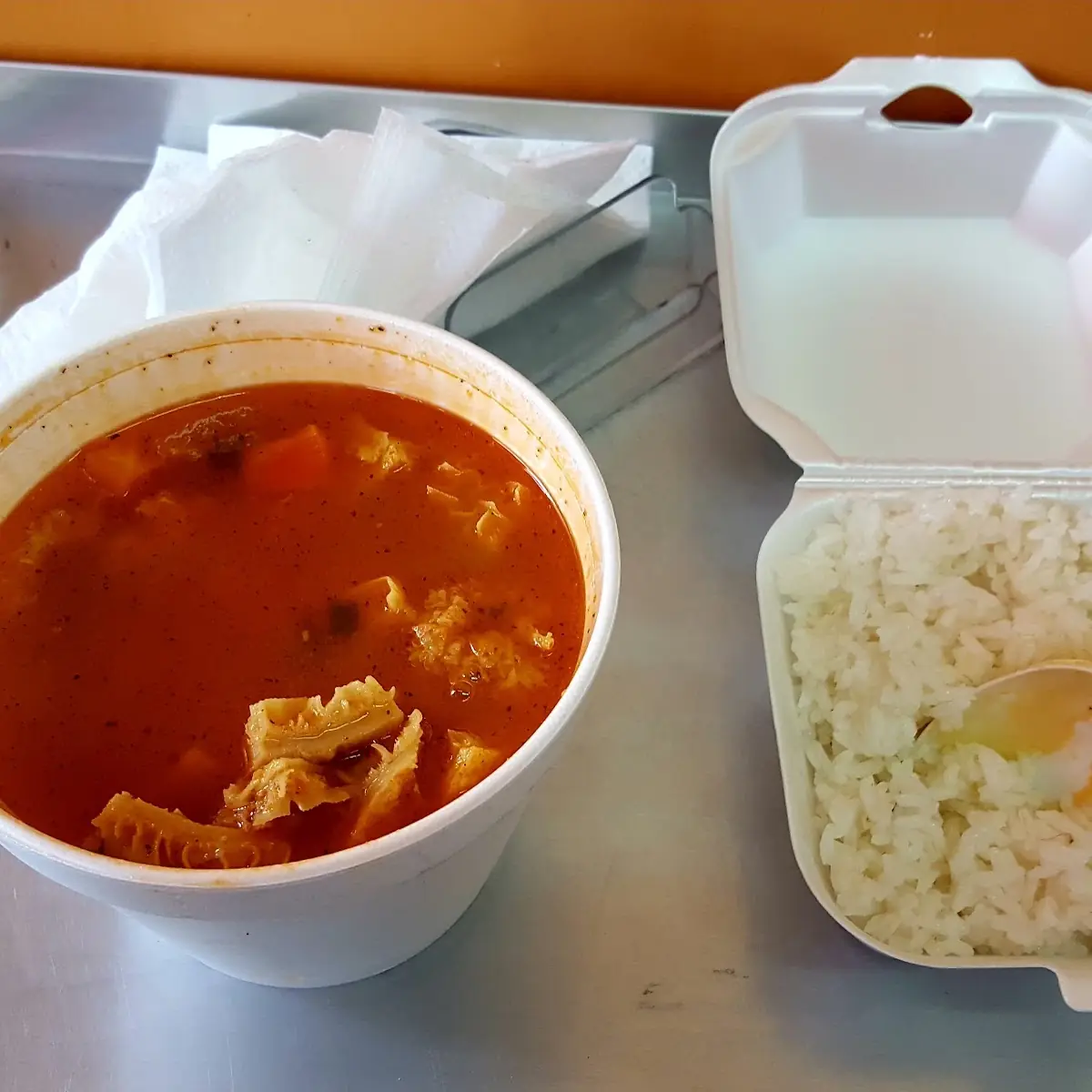 Mondongo Con Arroz Blanco Combinación