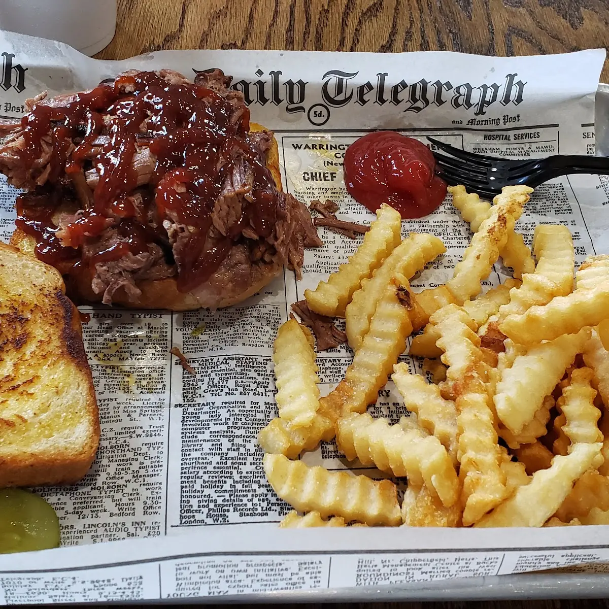 Barbecue Brisket Sandwich
