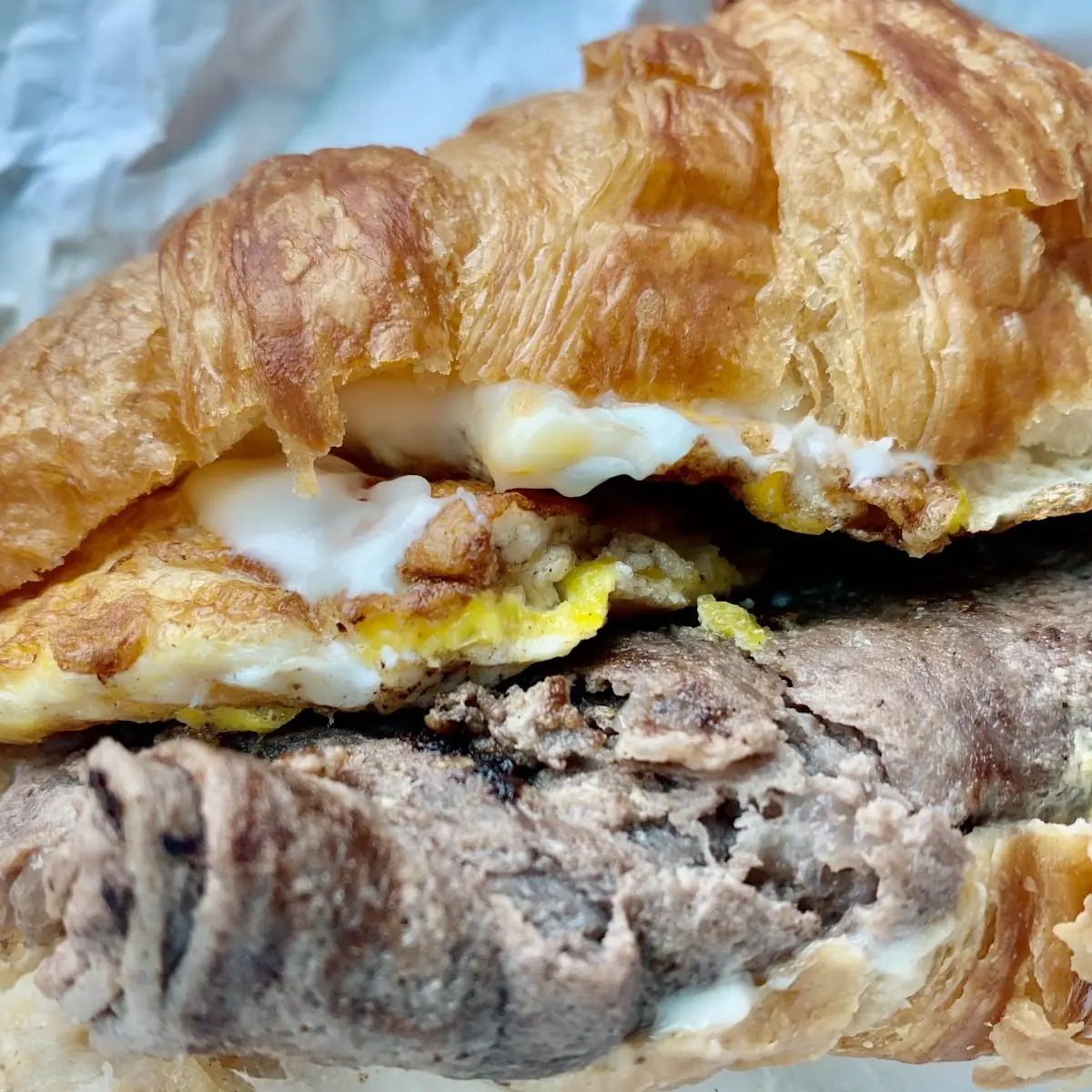Steak Egg & Cheese Sandwich