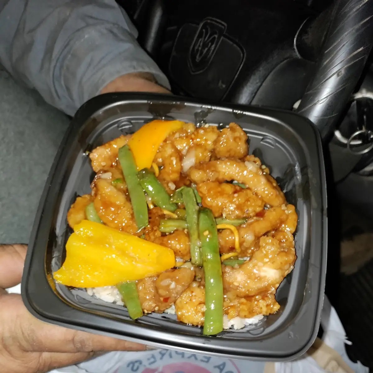 Sesame Chicken Rice