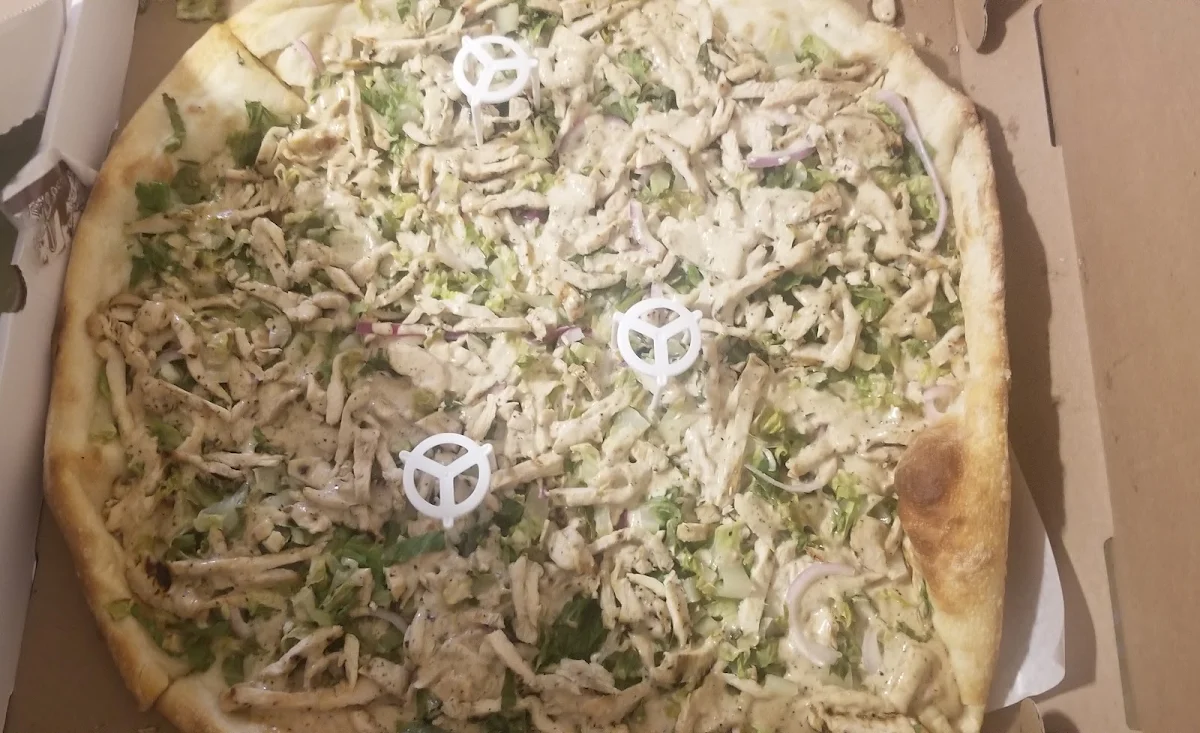 Cesar Salad Pizza