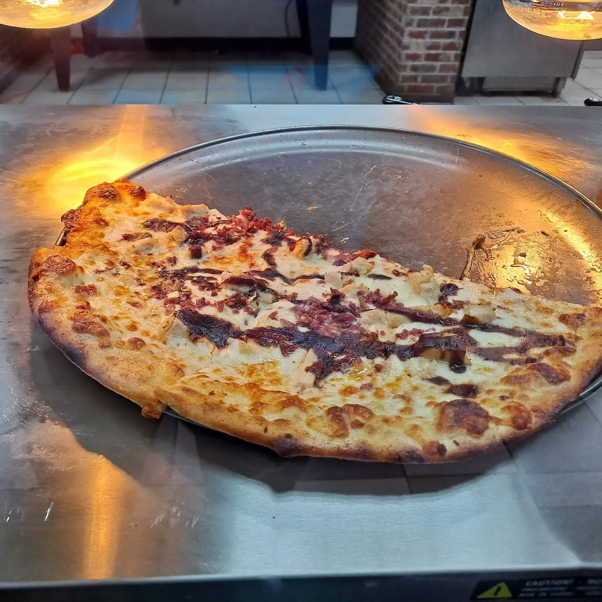Barbecue Chicken Pizza Slice