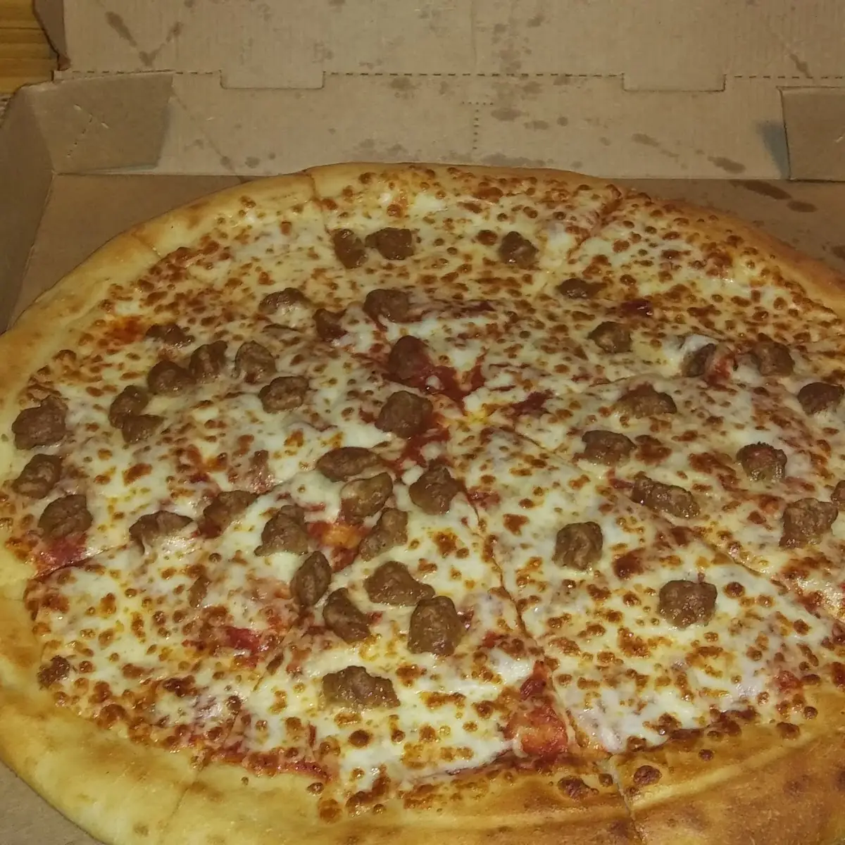 Sausage Pizza Little Ceasars