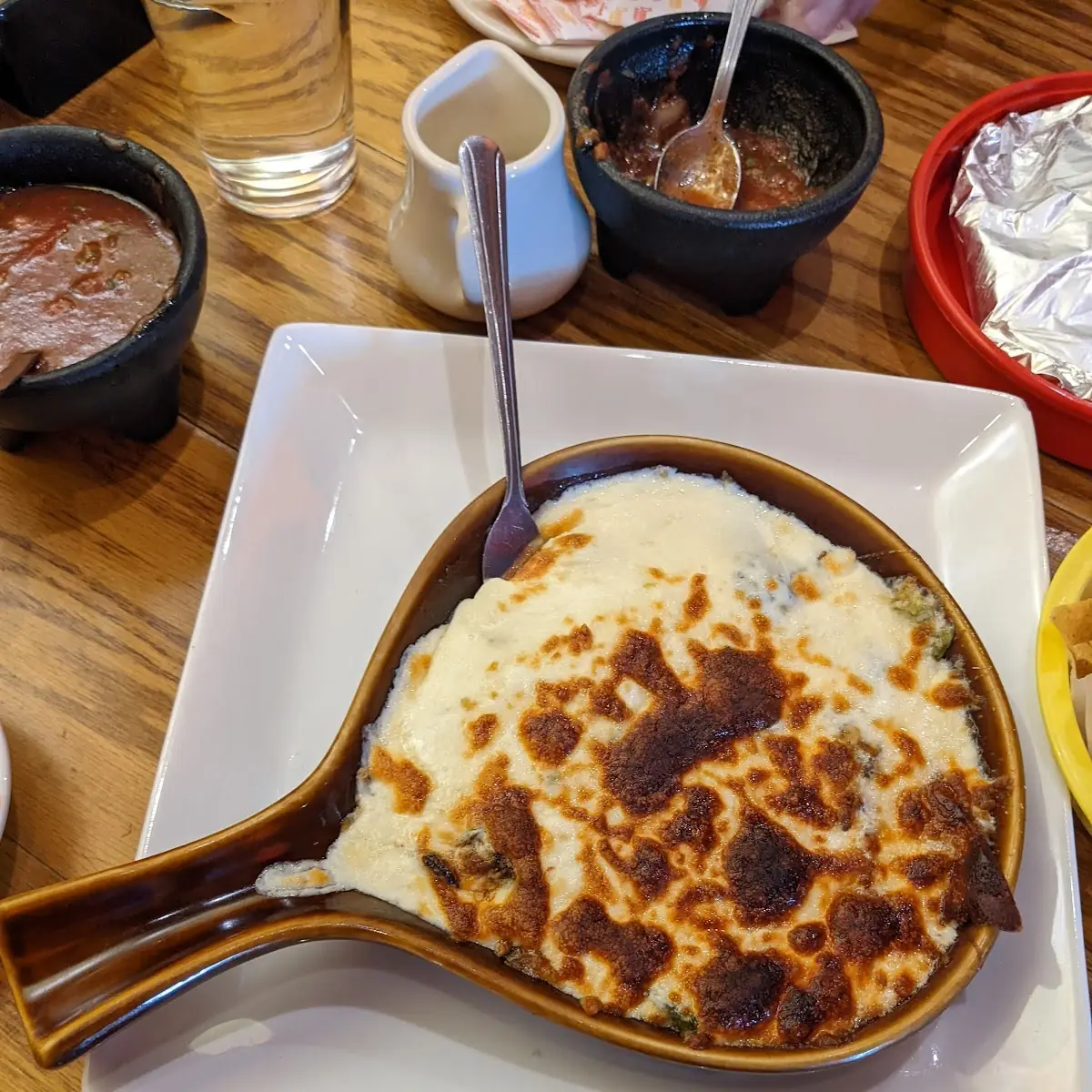 Portobello Mushroom Queso Fundido