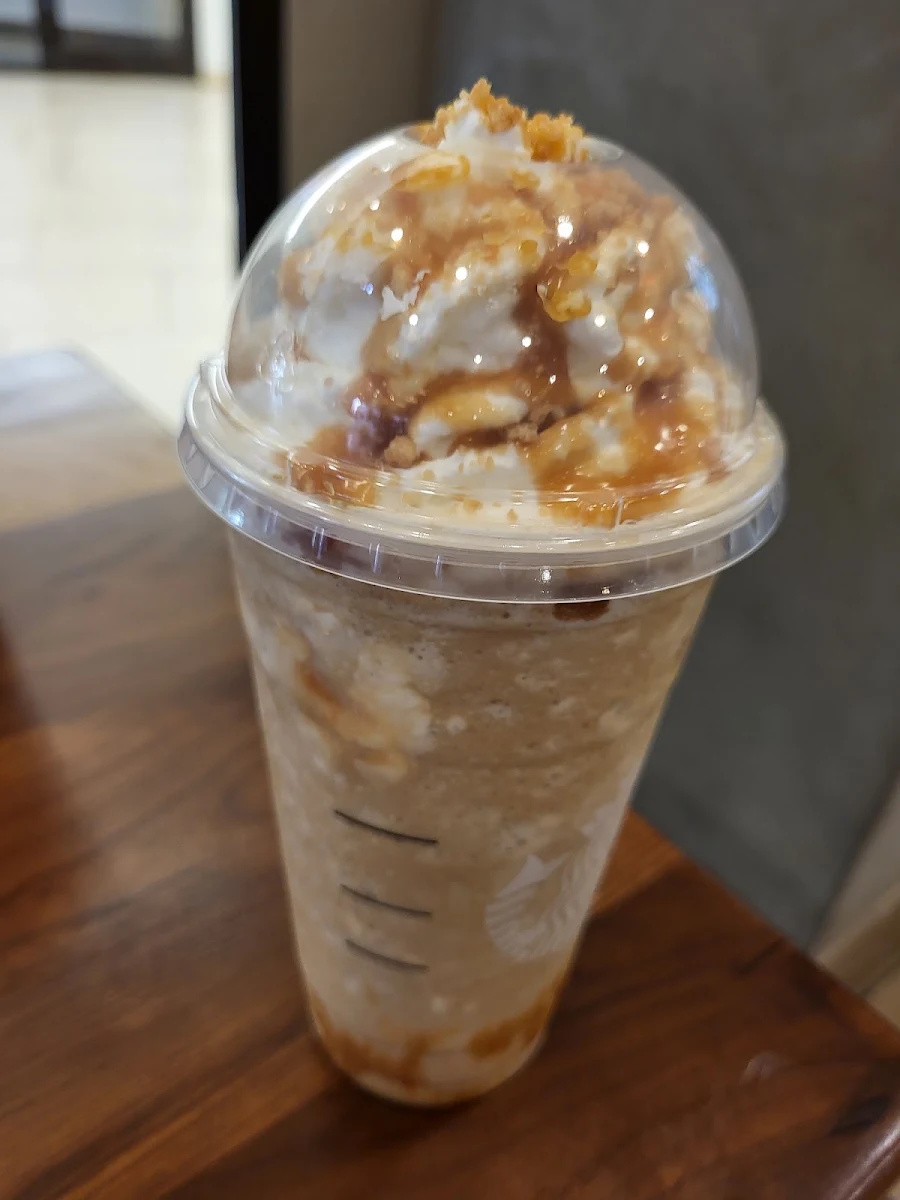 Carmel Ribbon Crunch Frappuccino