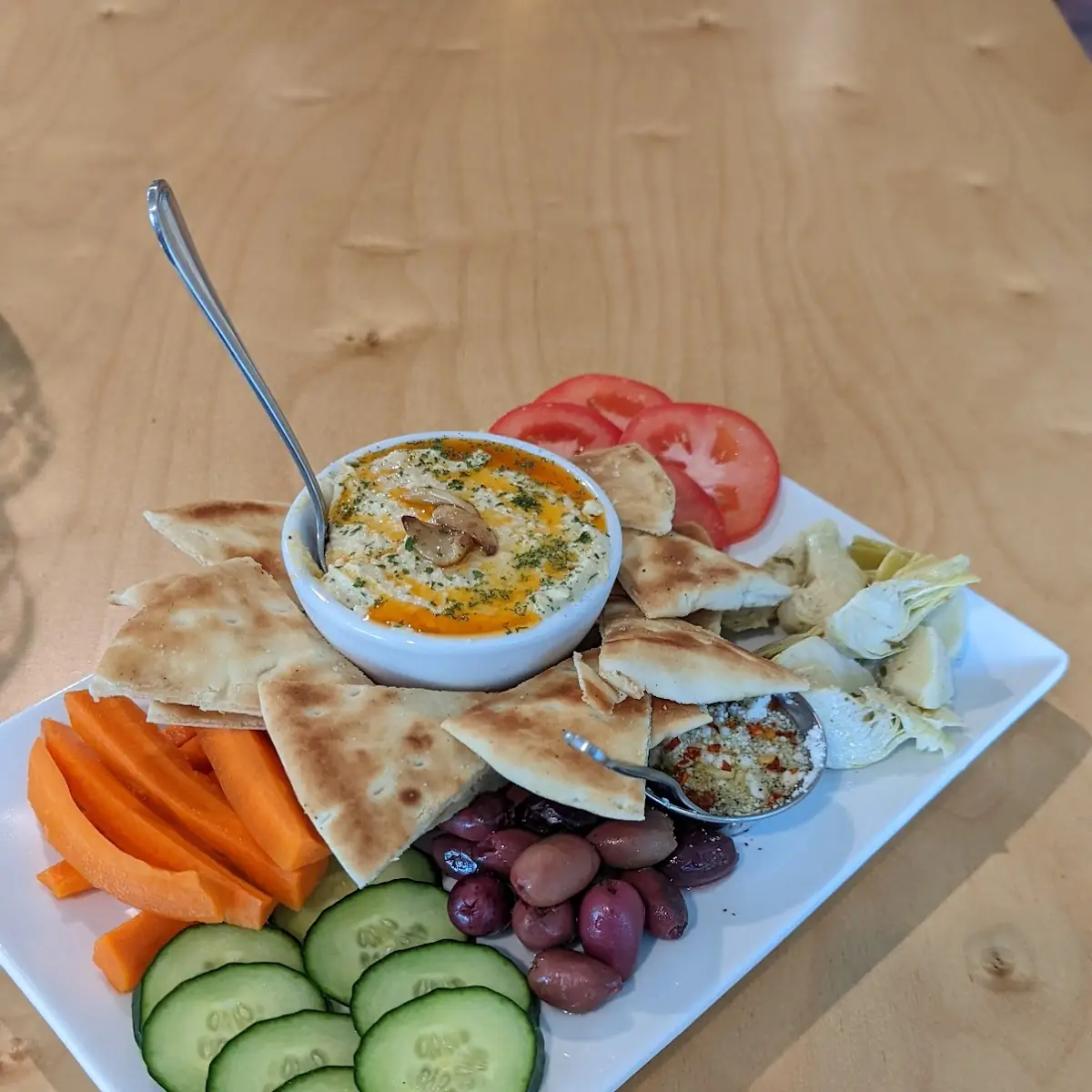 Hummus Plate