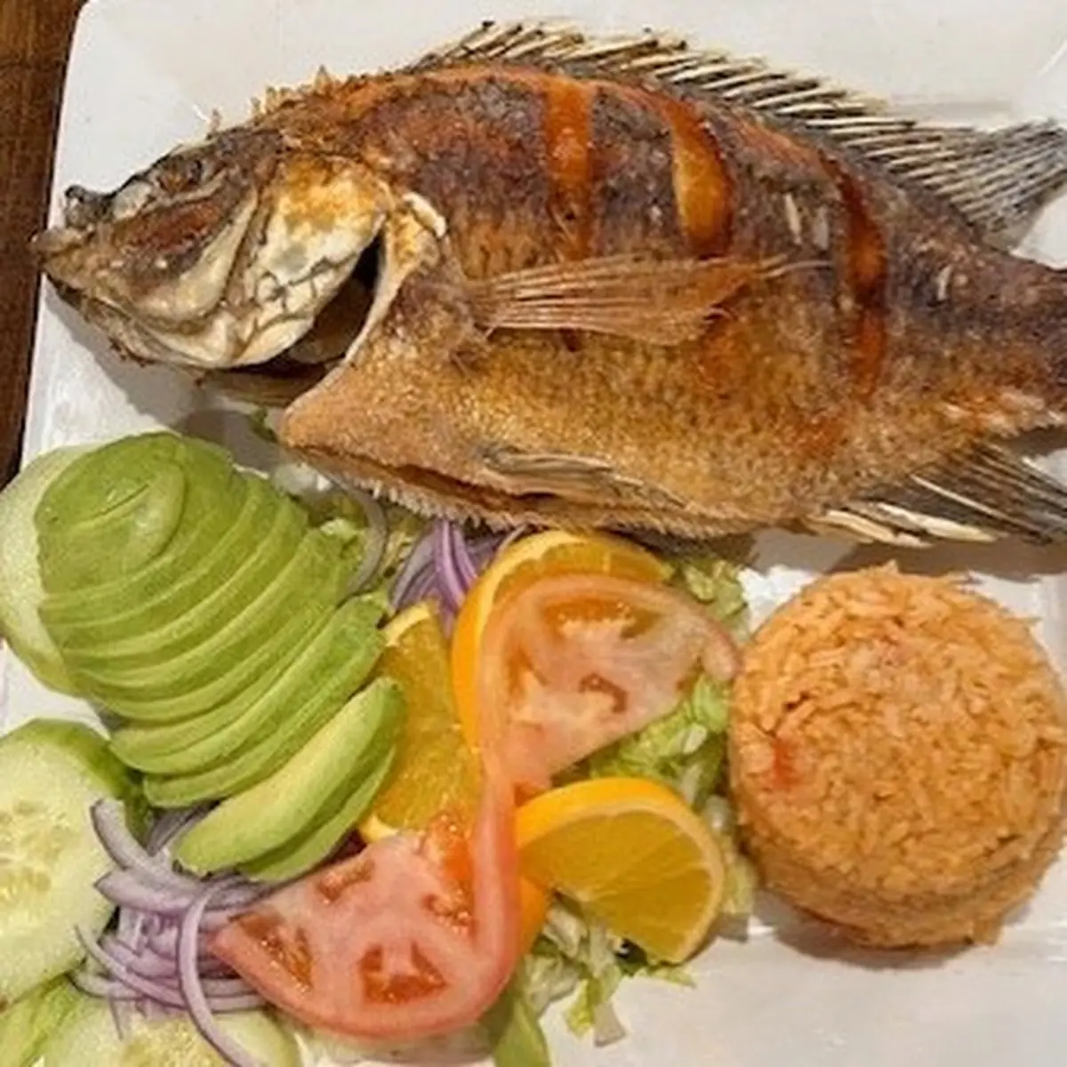 Fried Tilapia