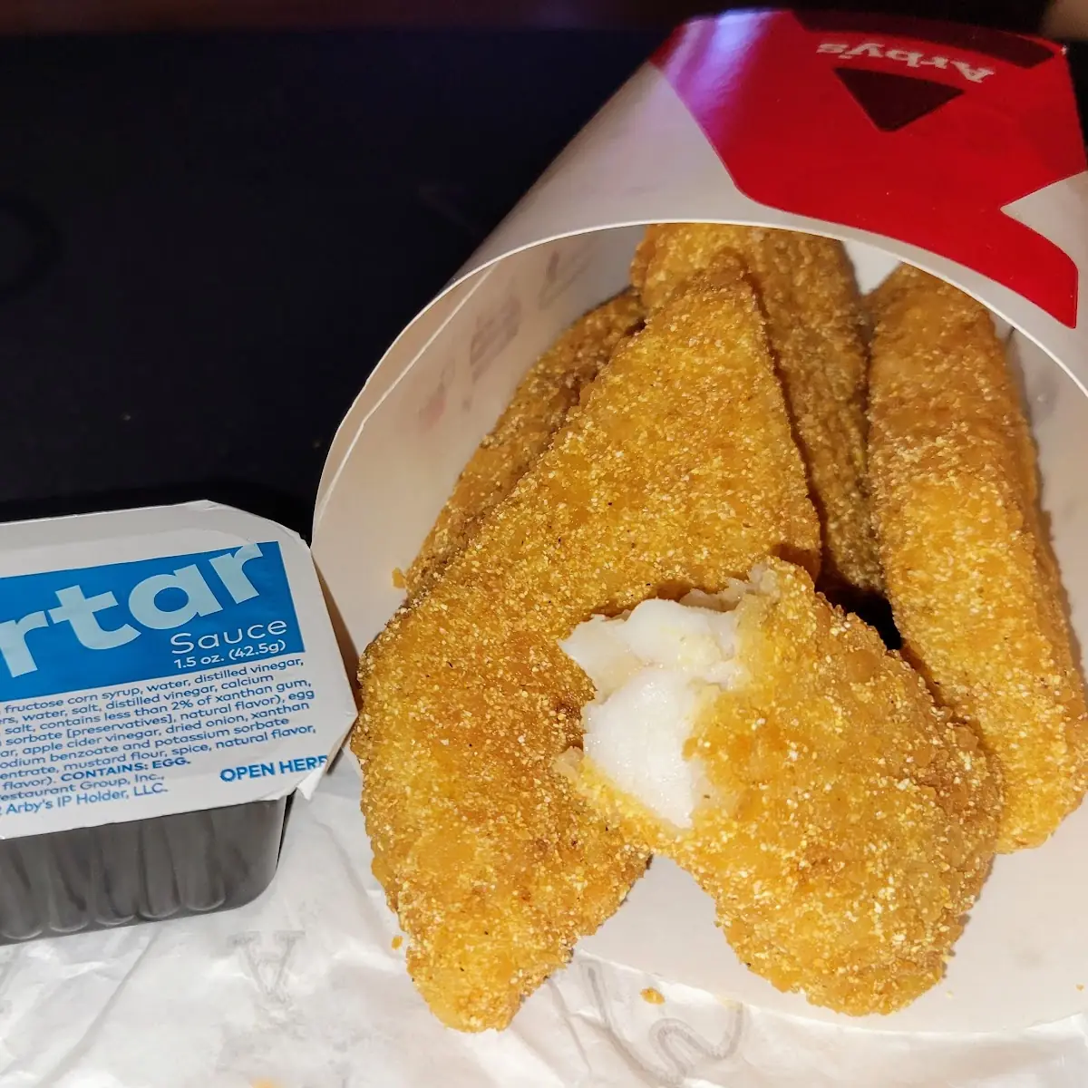 Hush Puppy Breaded Fish Strips
