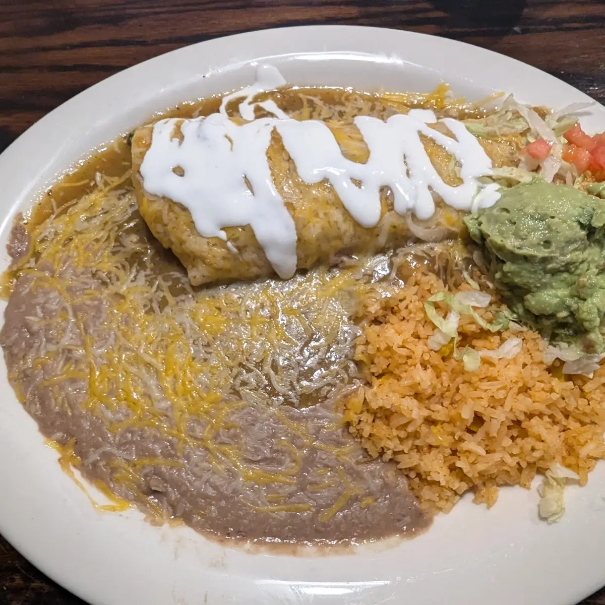 Smothered Chicken Burrito
