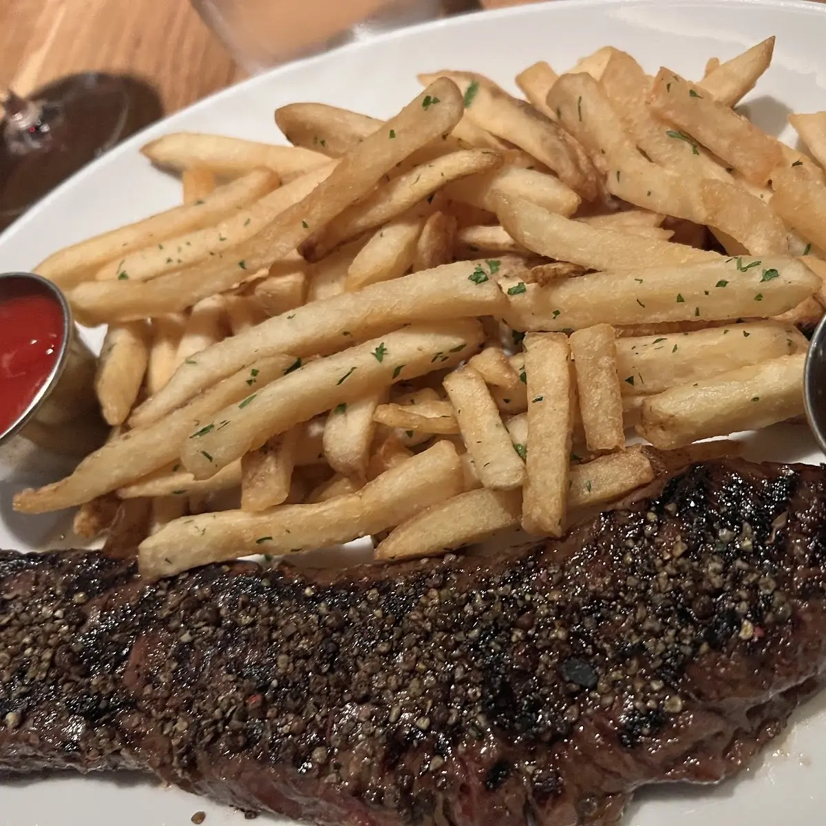 Marinated Skirt Steak Frites