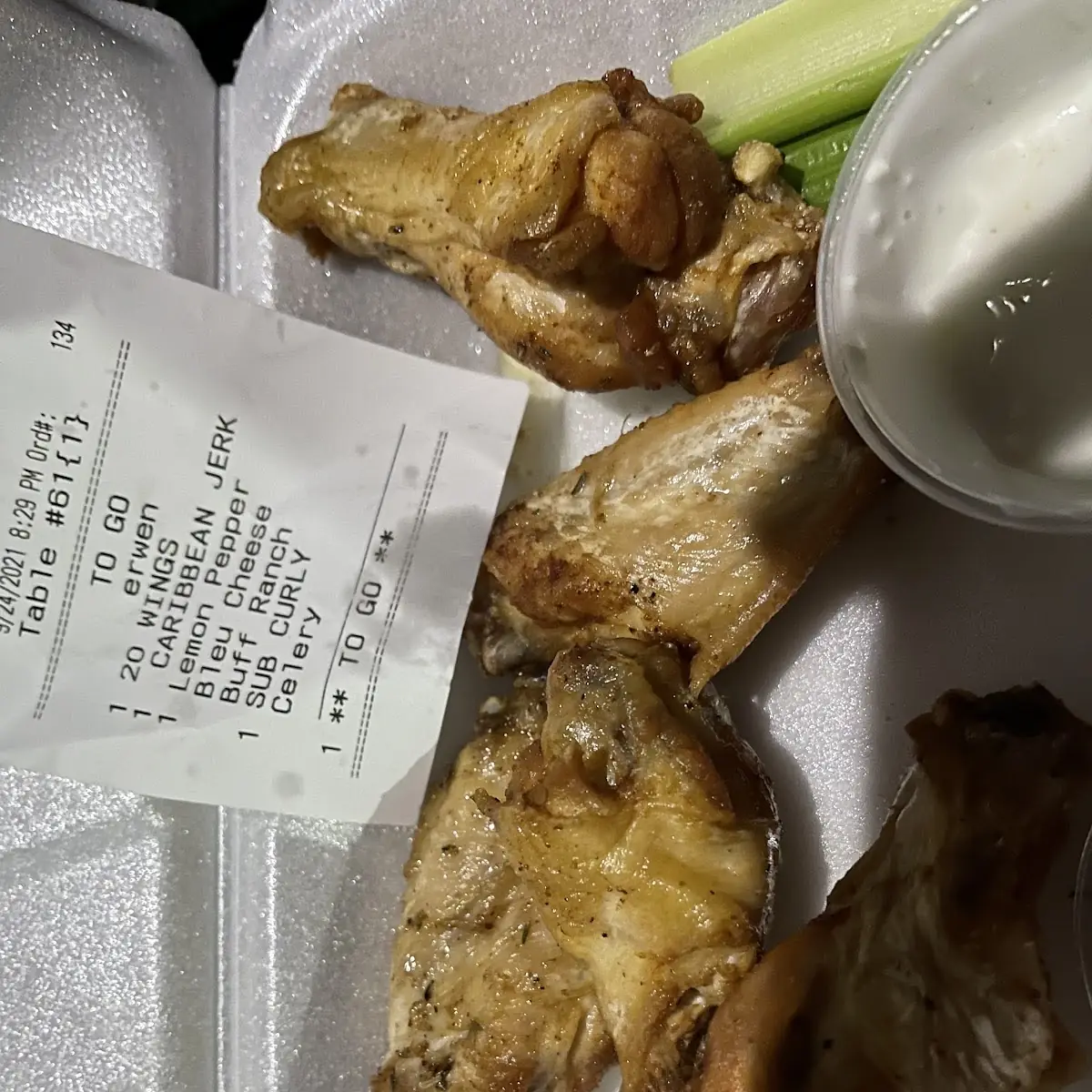 Lemon Pepper Wings