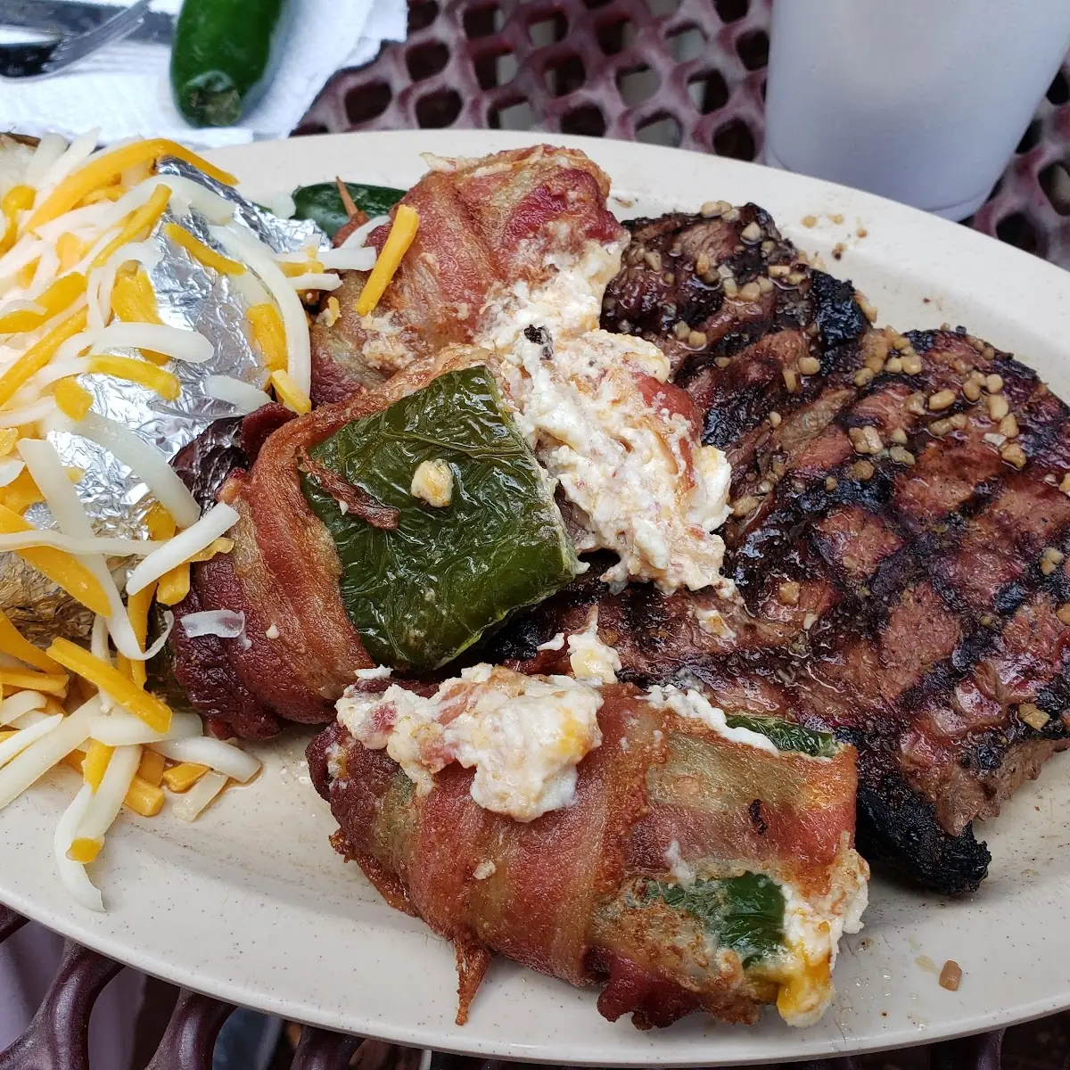 Sunday Steak and Baked Potato