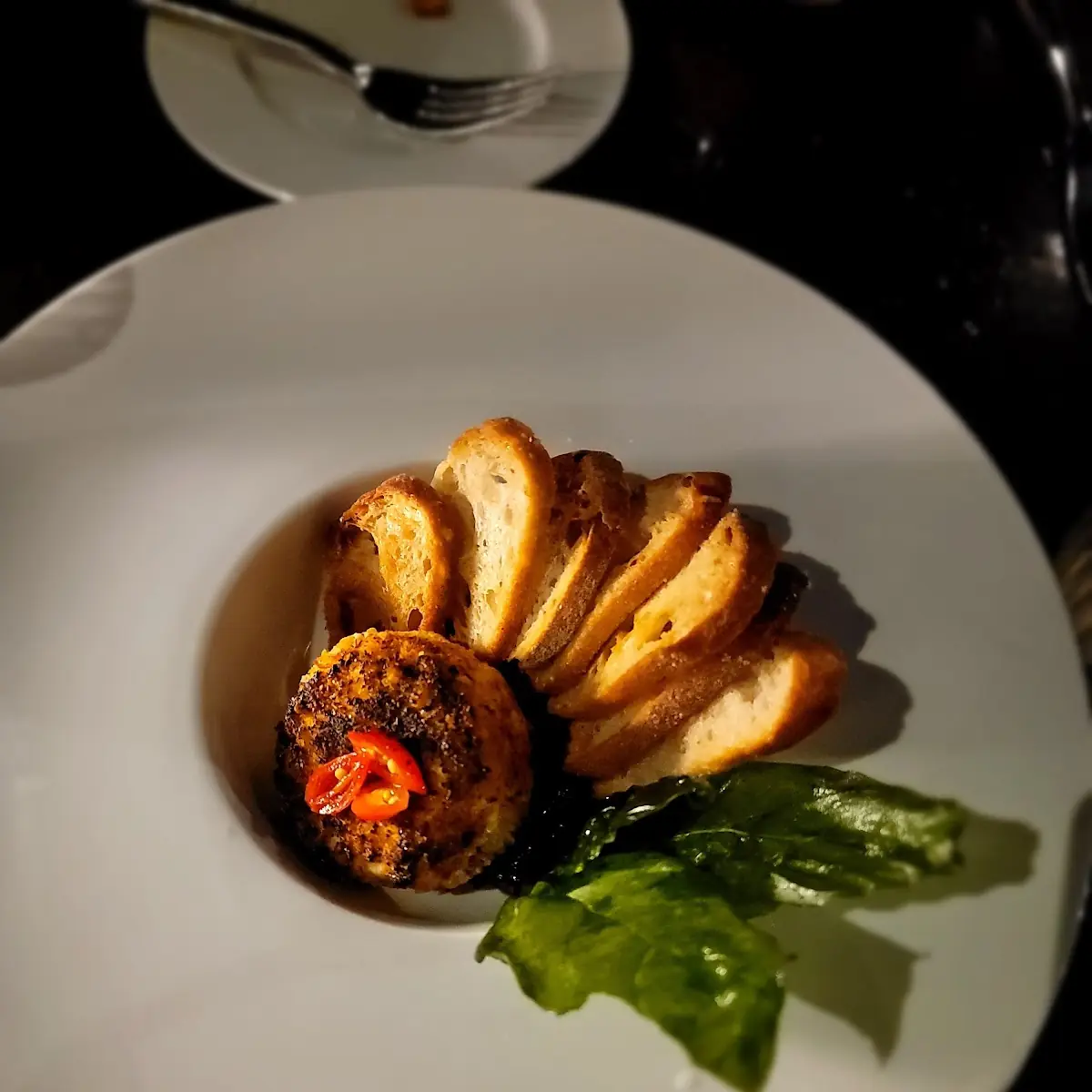 Blackened Goat Cheese