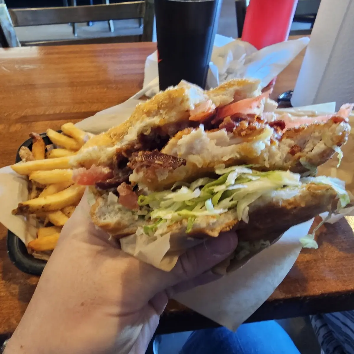 Spicy Chicken blt