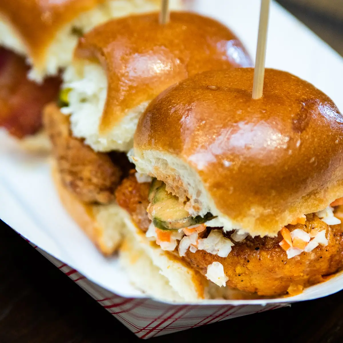 Chicken Slider Trio