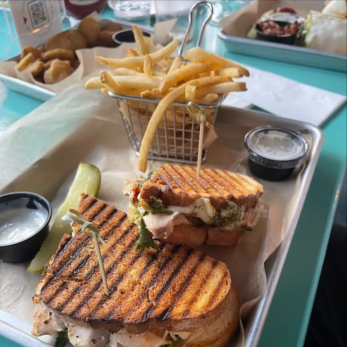 Chicken Pesto Panini