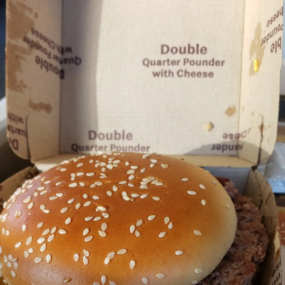 Double Quarter Pounder with Cheese