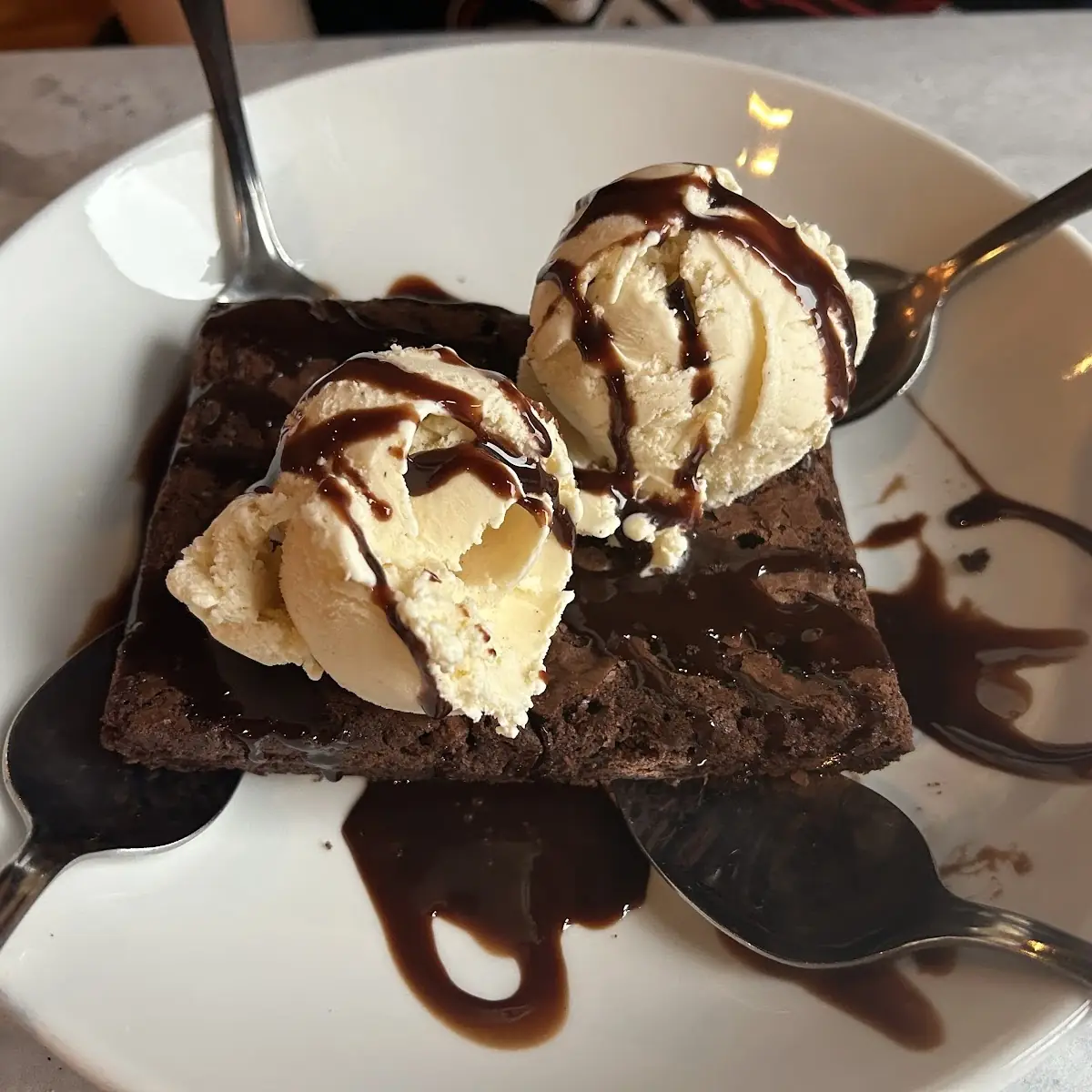 Brownie Sundae