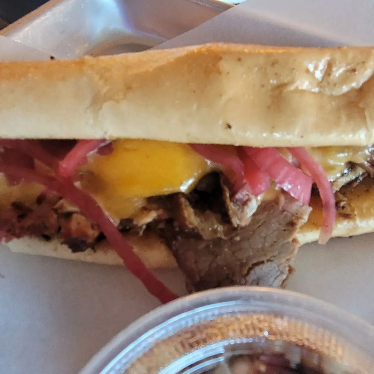 Strip Steak Sandwich