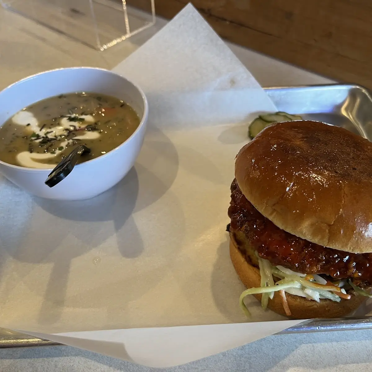 Wild Rice and Chicken Soup
