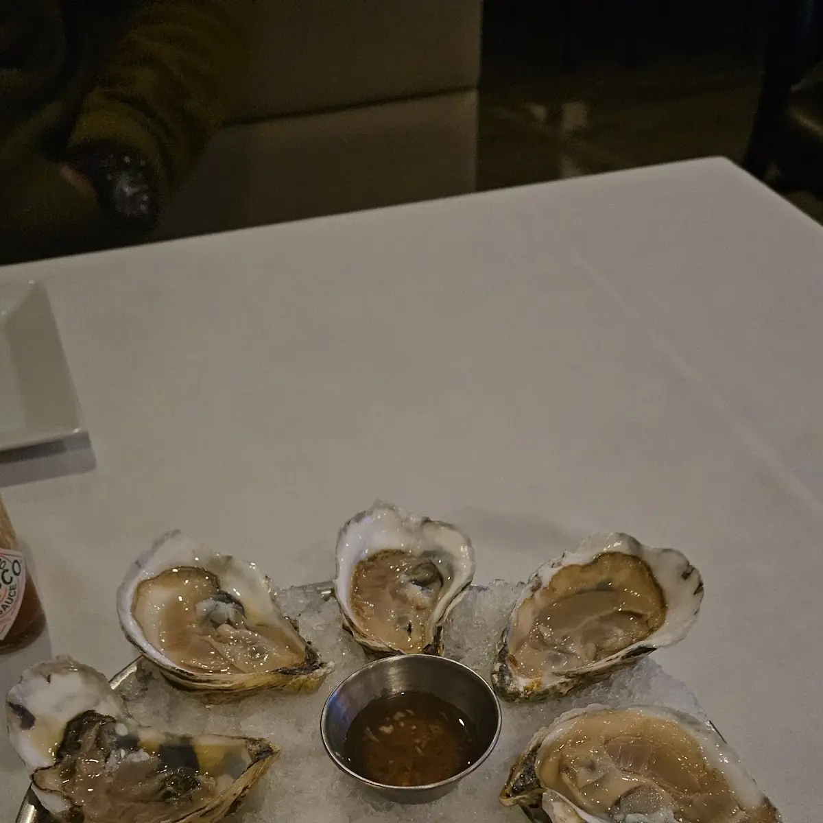 1 Oysters on the Half Shell Sundays Only