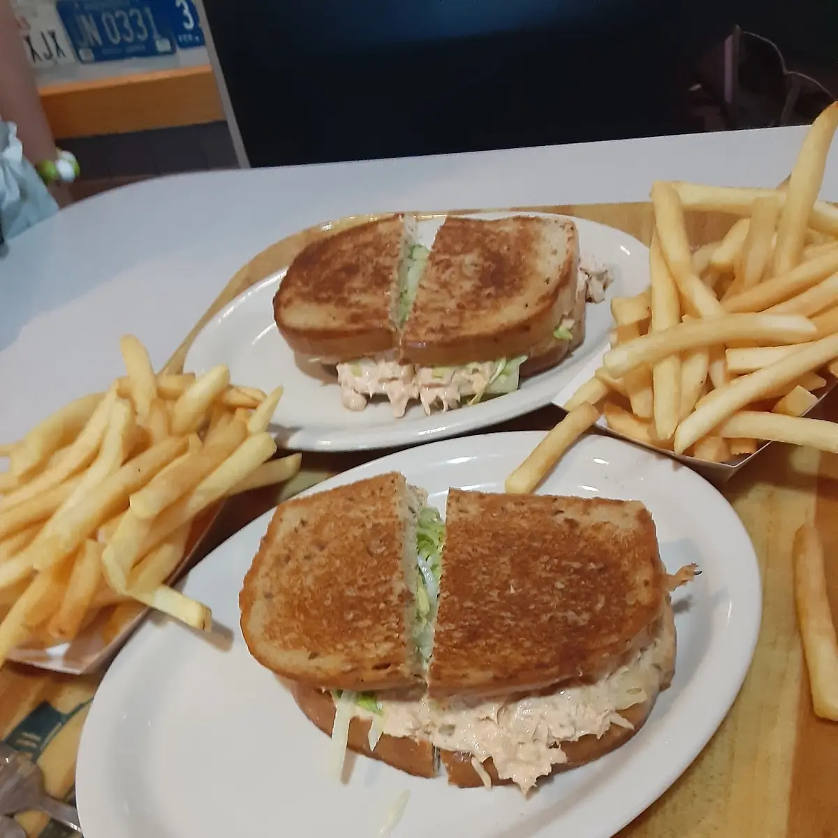 Grilled Tuna Melt Combo