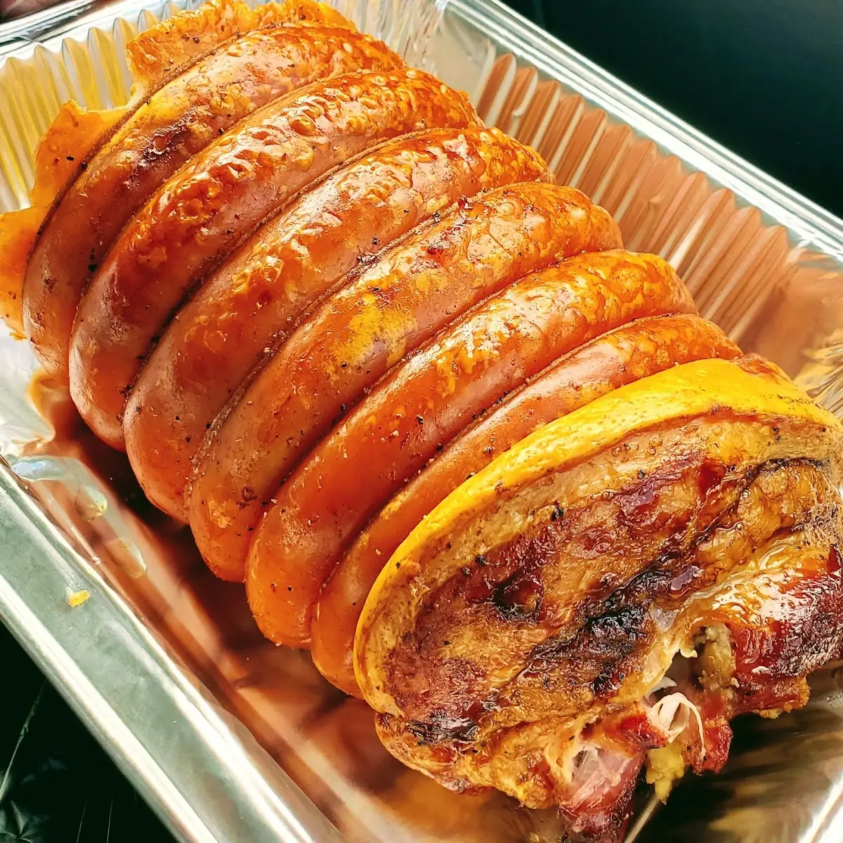 Pork Belly Stuffed with Mofongo