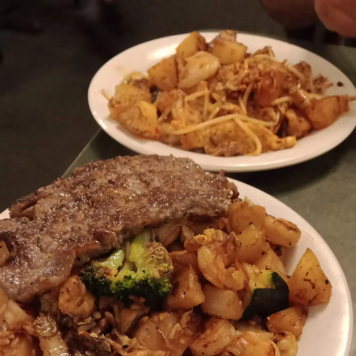 Hibachi Steak and Shrimp