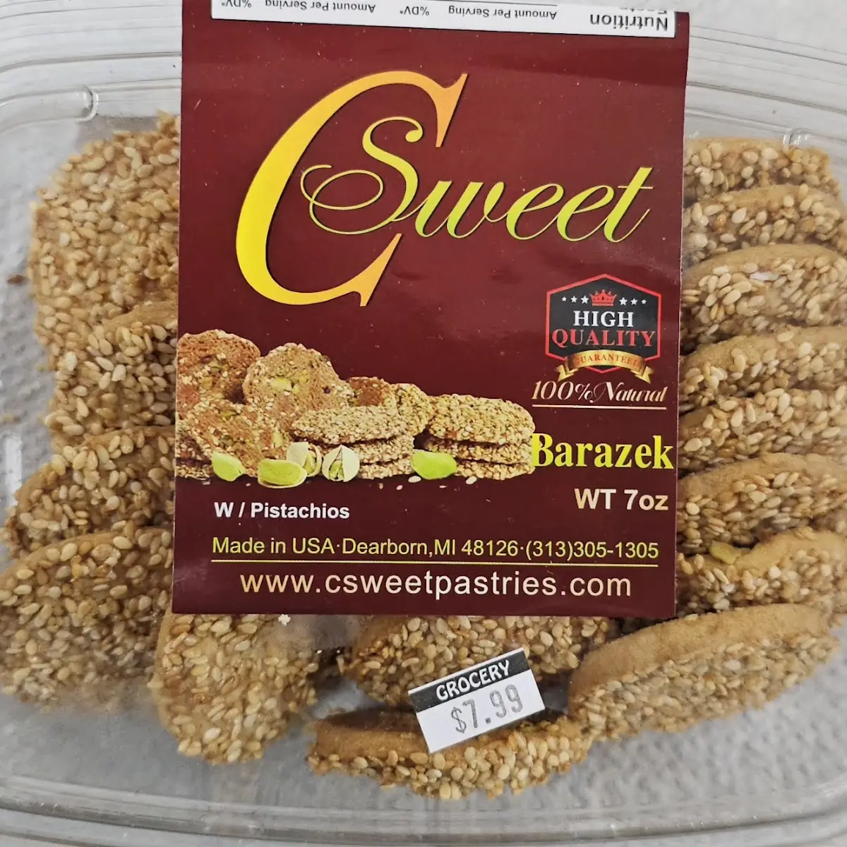 Sesame Seed Candy