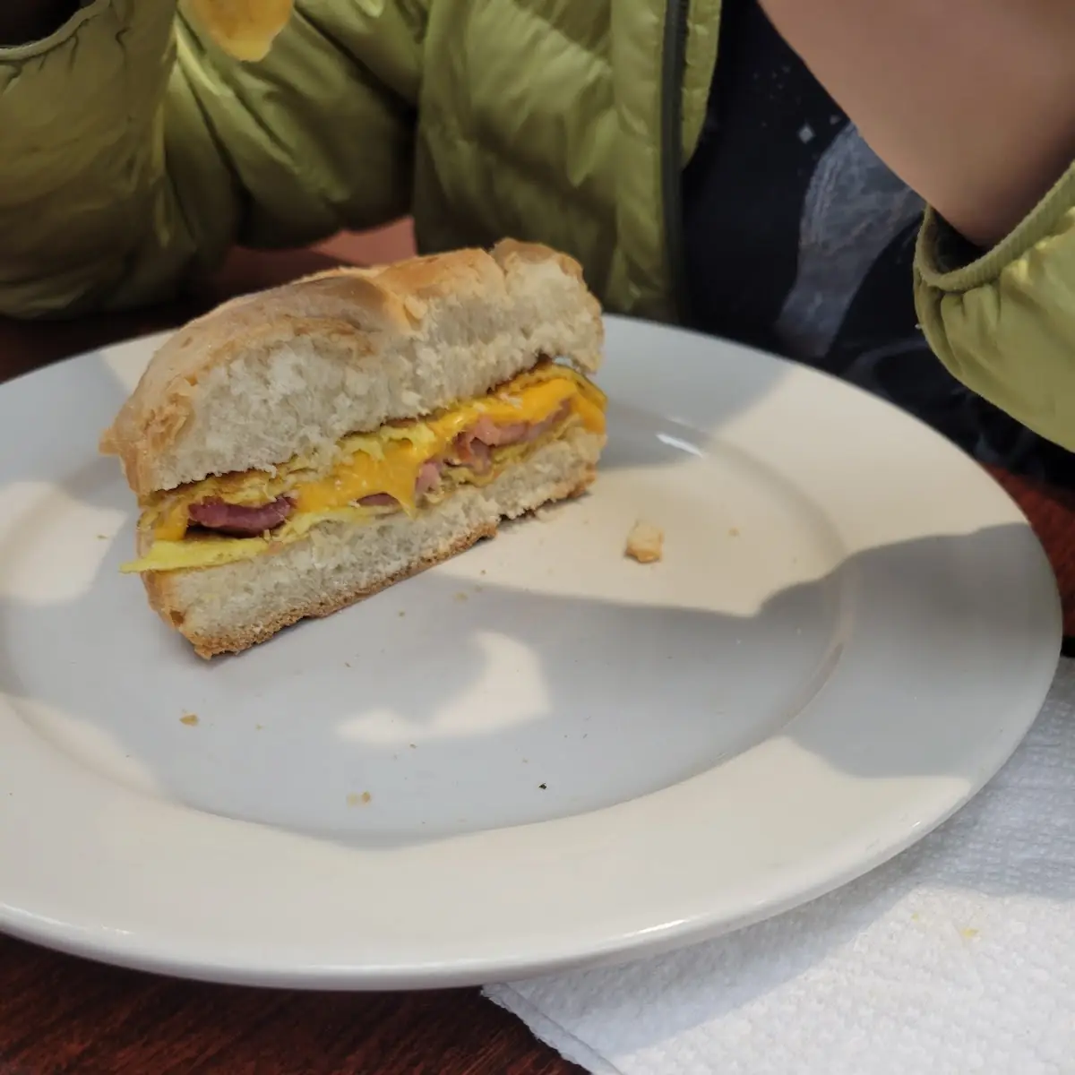 Huevo Queso Tocino Egg Cheese Bacon