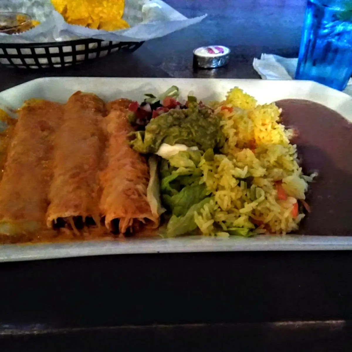 Enchilada Plate
