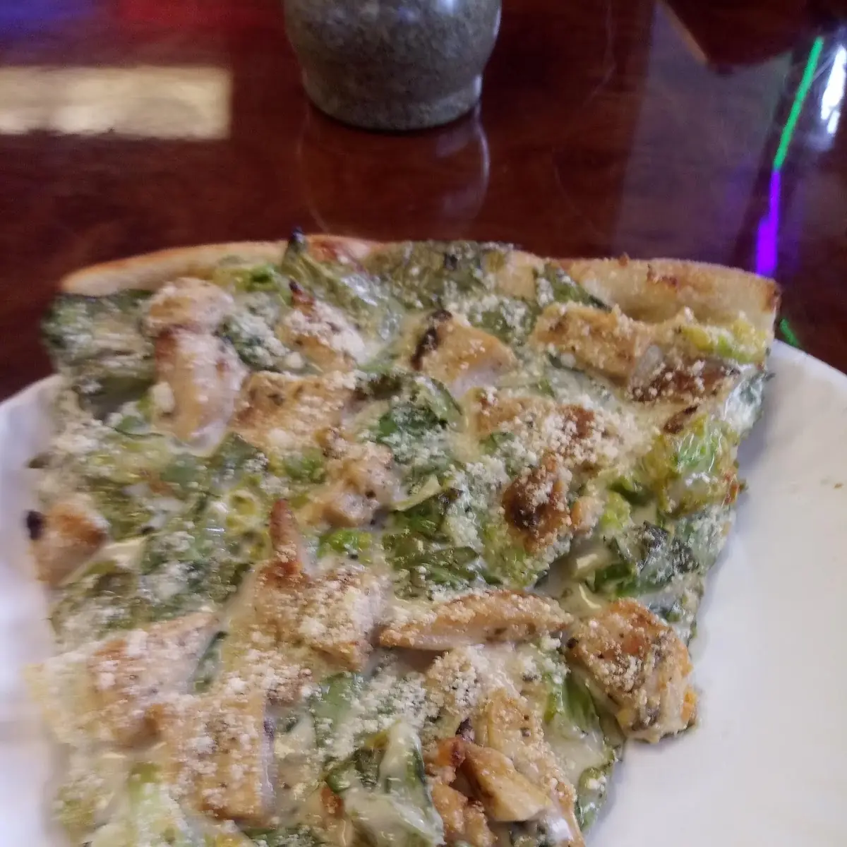 Chicken Cesar Salad Pizza